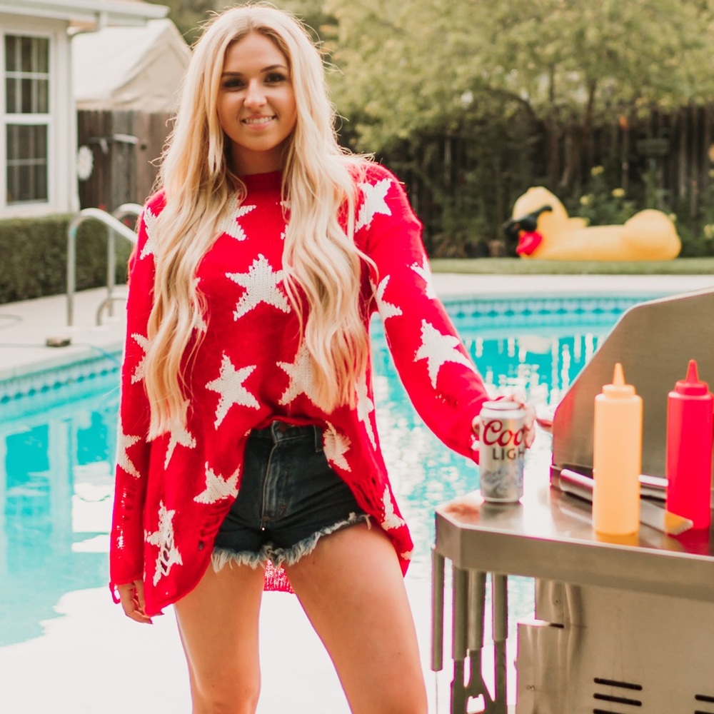Red Star Sweater
